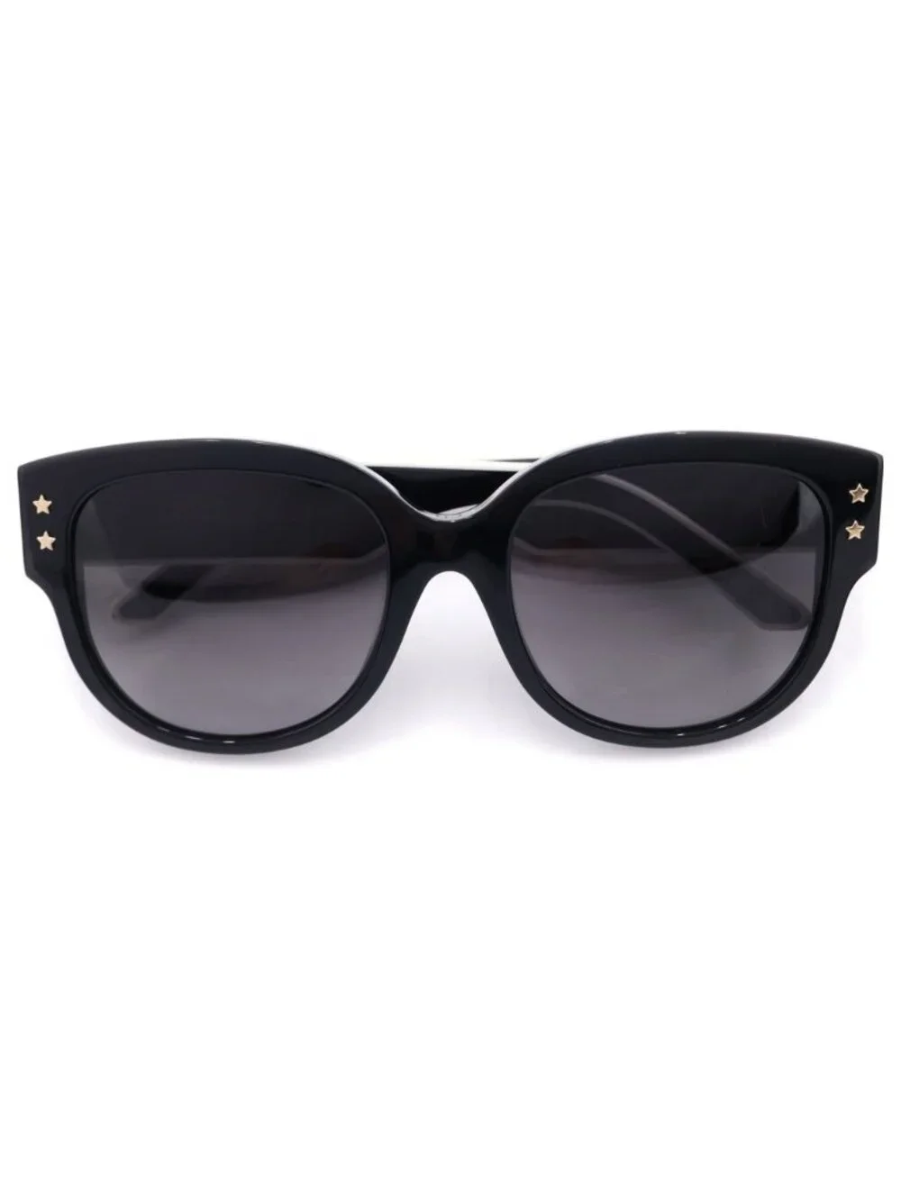 Dior Pacific Temple Logo Butterfly Sunglasses Eyewear 55 19 Black